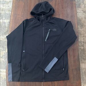The North Face Men's Black and Gray Performance Jacket